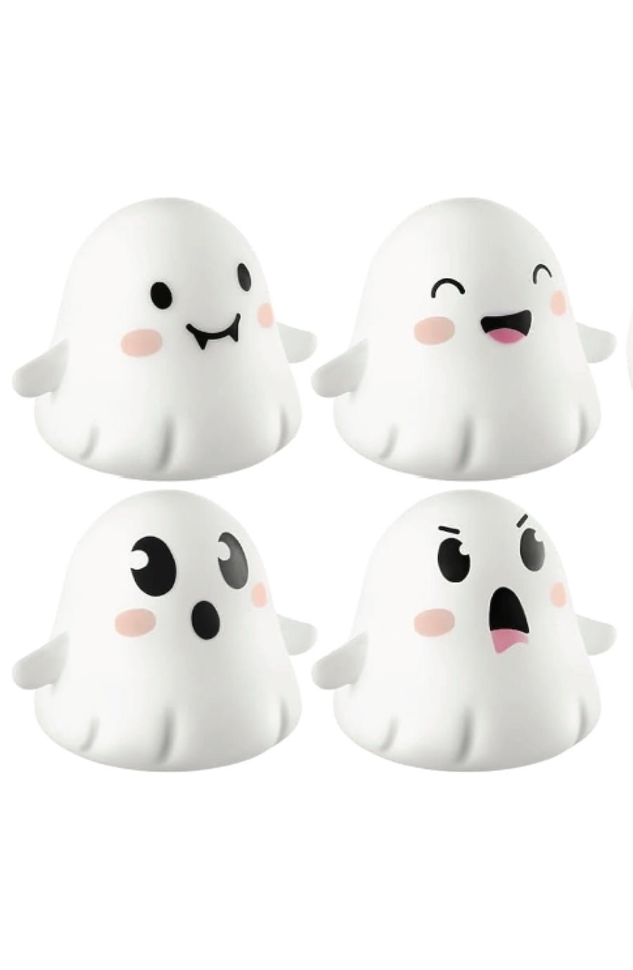 SILLY FACES GHOST SQUISHY - Foxy’s