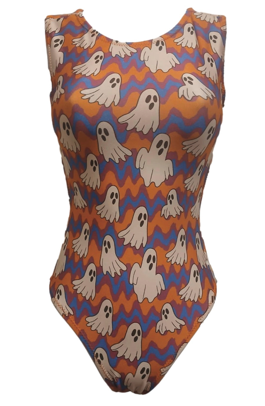 Ghosty Groove Gymnastics Leotard for Girls