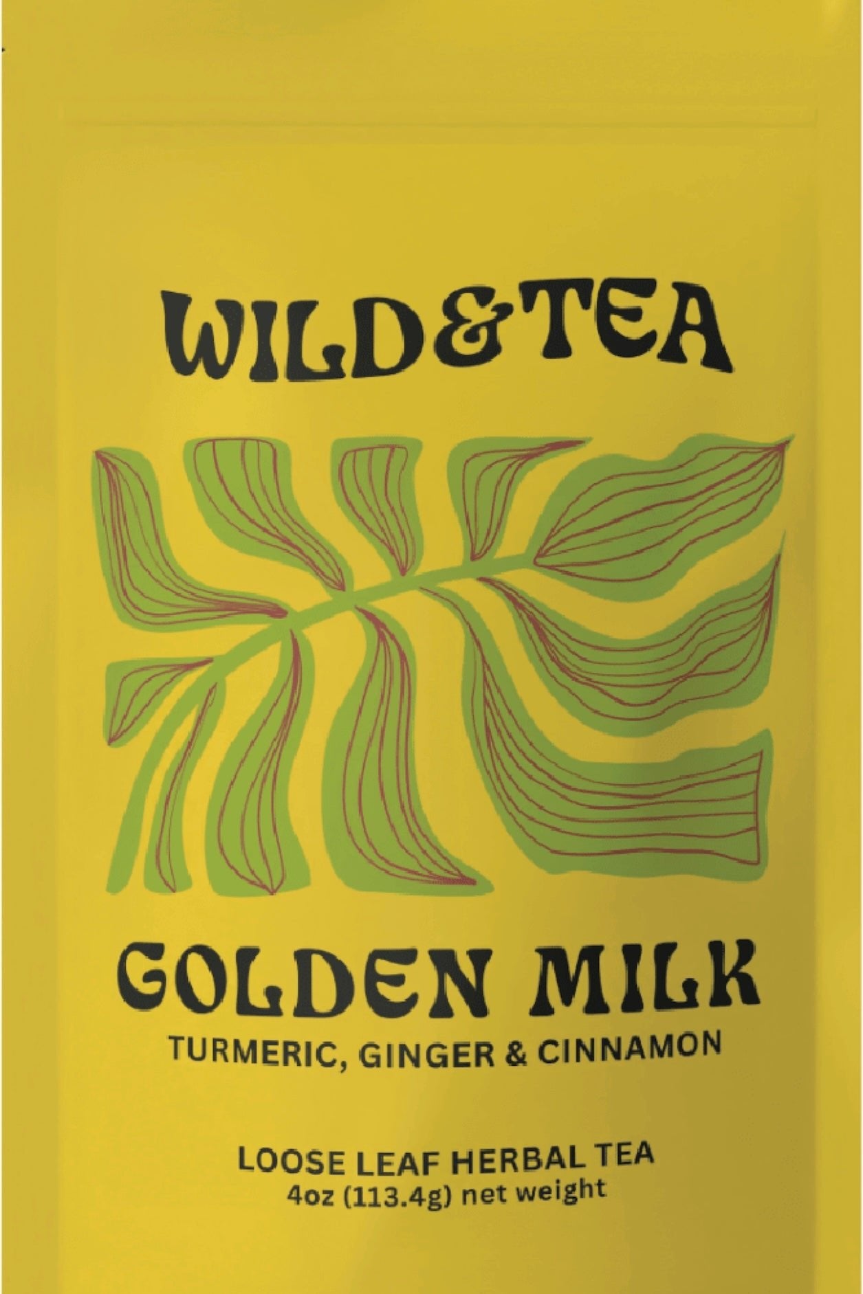 Golden Milk Herbal Tea - Foxy’s