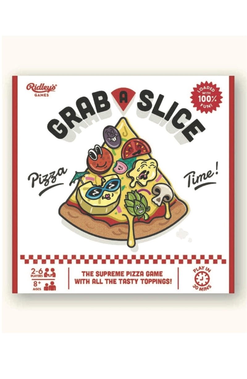 Grab a Slice Pizza Card Game - Fun Family Game Night for Kids & Adults! - Foxy’s