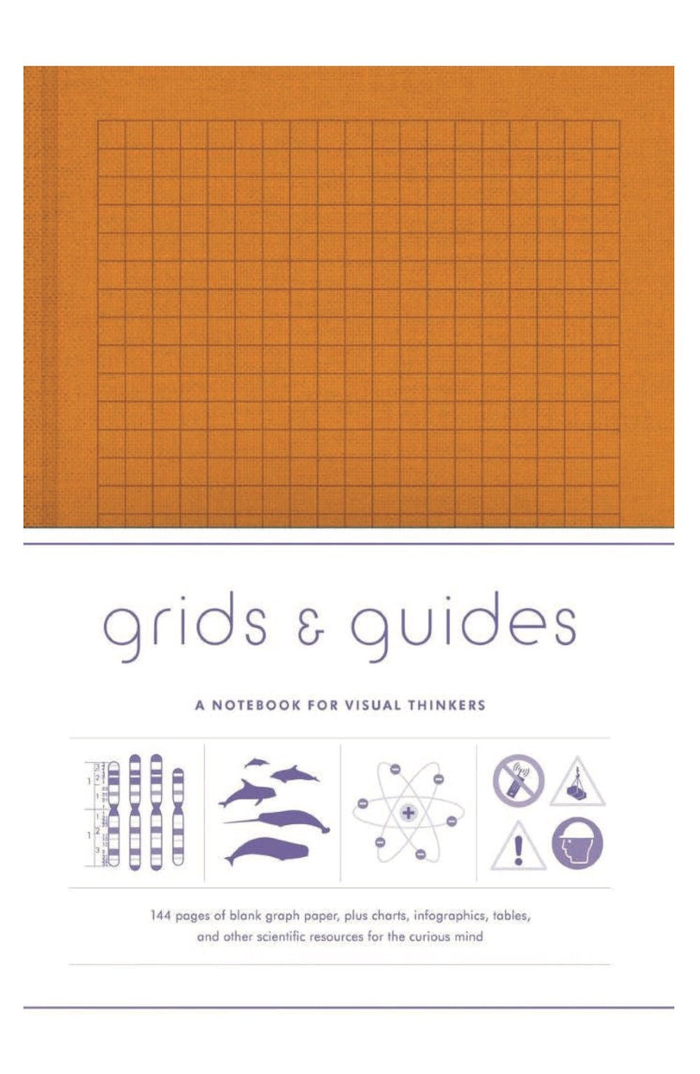 Grids & Guides Orange Notebook - Foxy’s