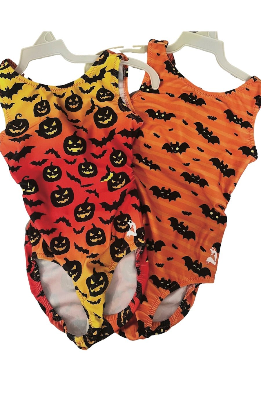 Orange Pumpkin Leotard Vice Versa Halloween Leotard by Foxy's (Which One Will You Choose?) - Foxy’s