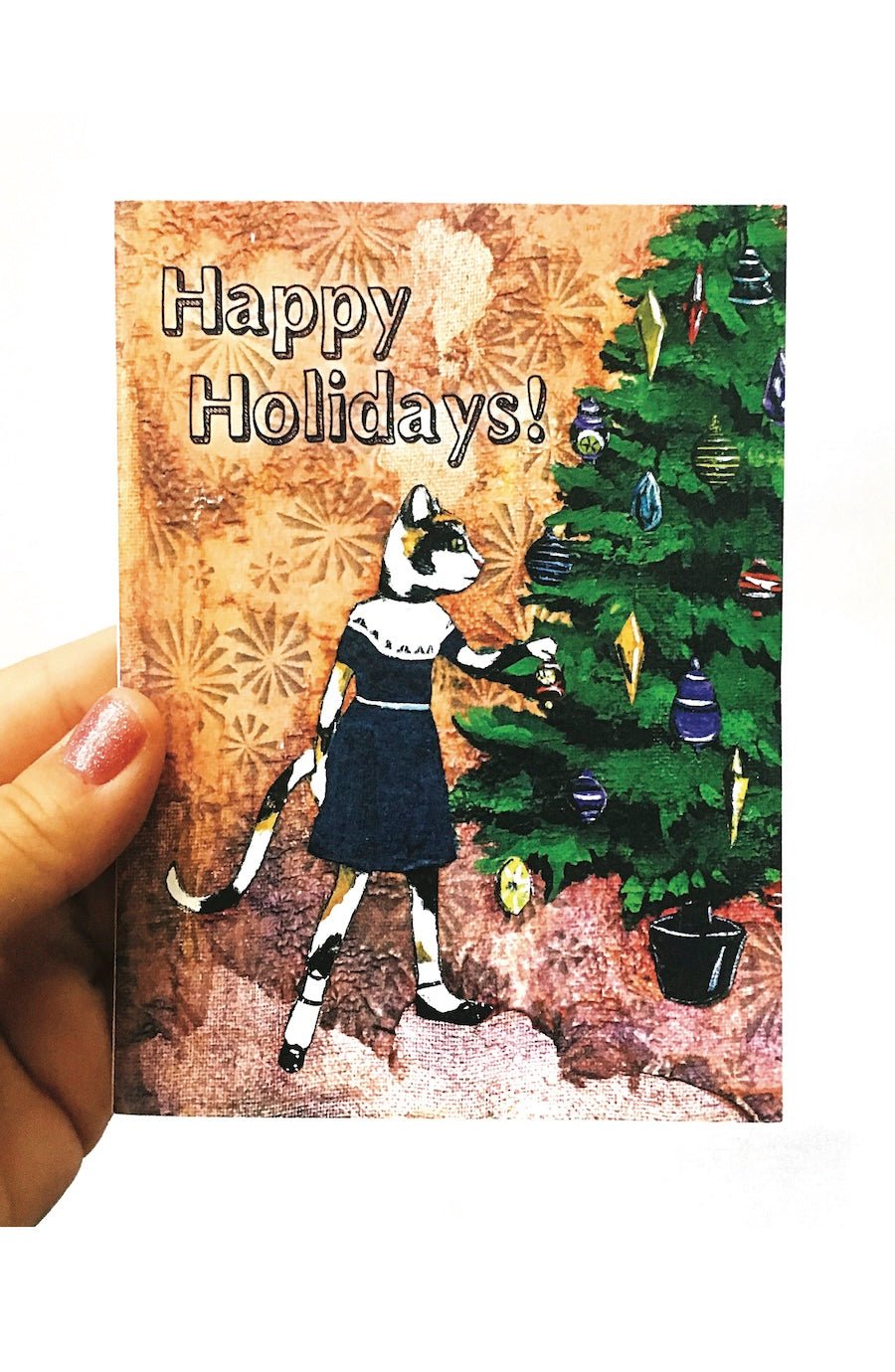 Cat Christmas - Season's Greetings Cards - Foxy’s