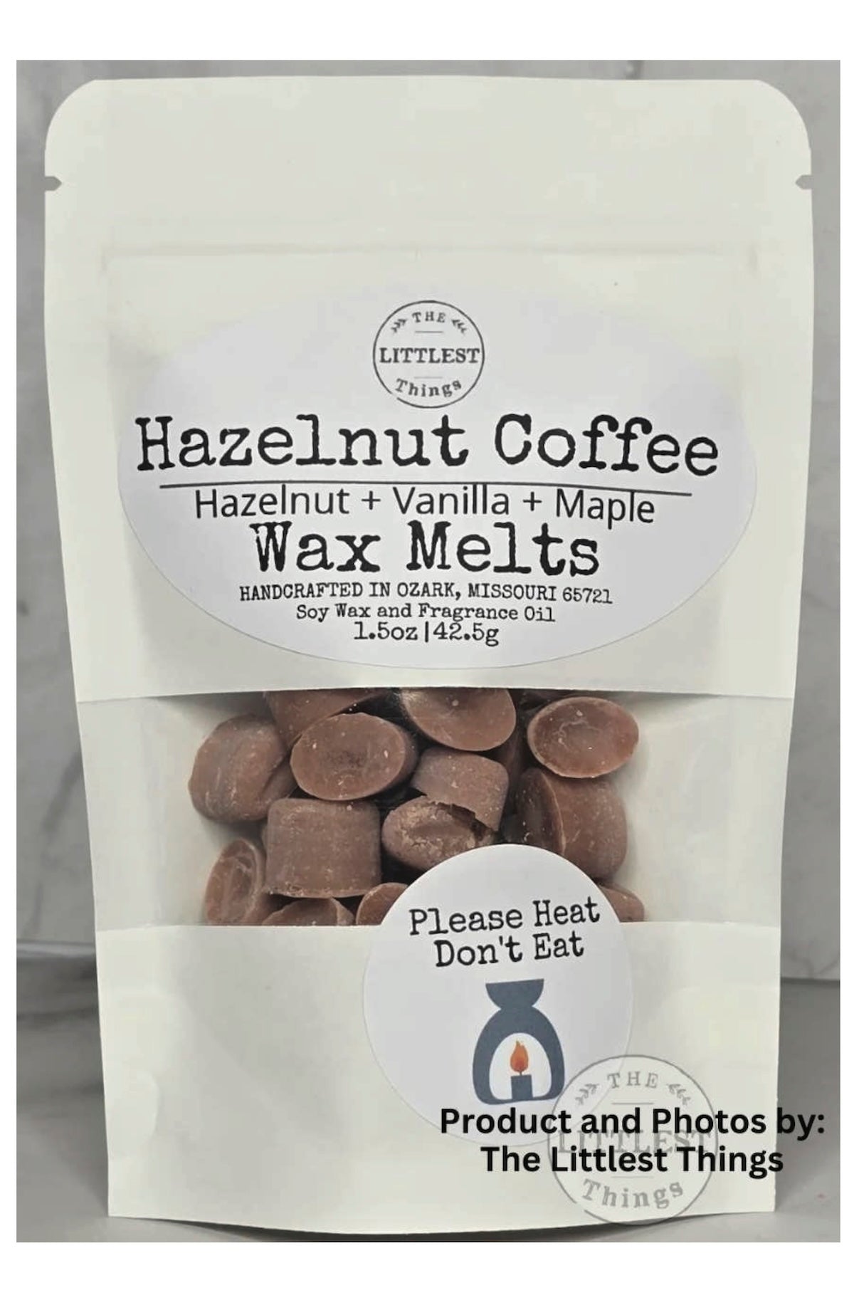 Hazelnut Coffee Wax Melts - Foxy’s
