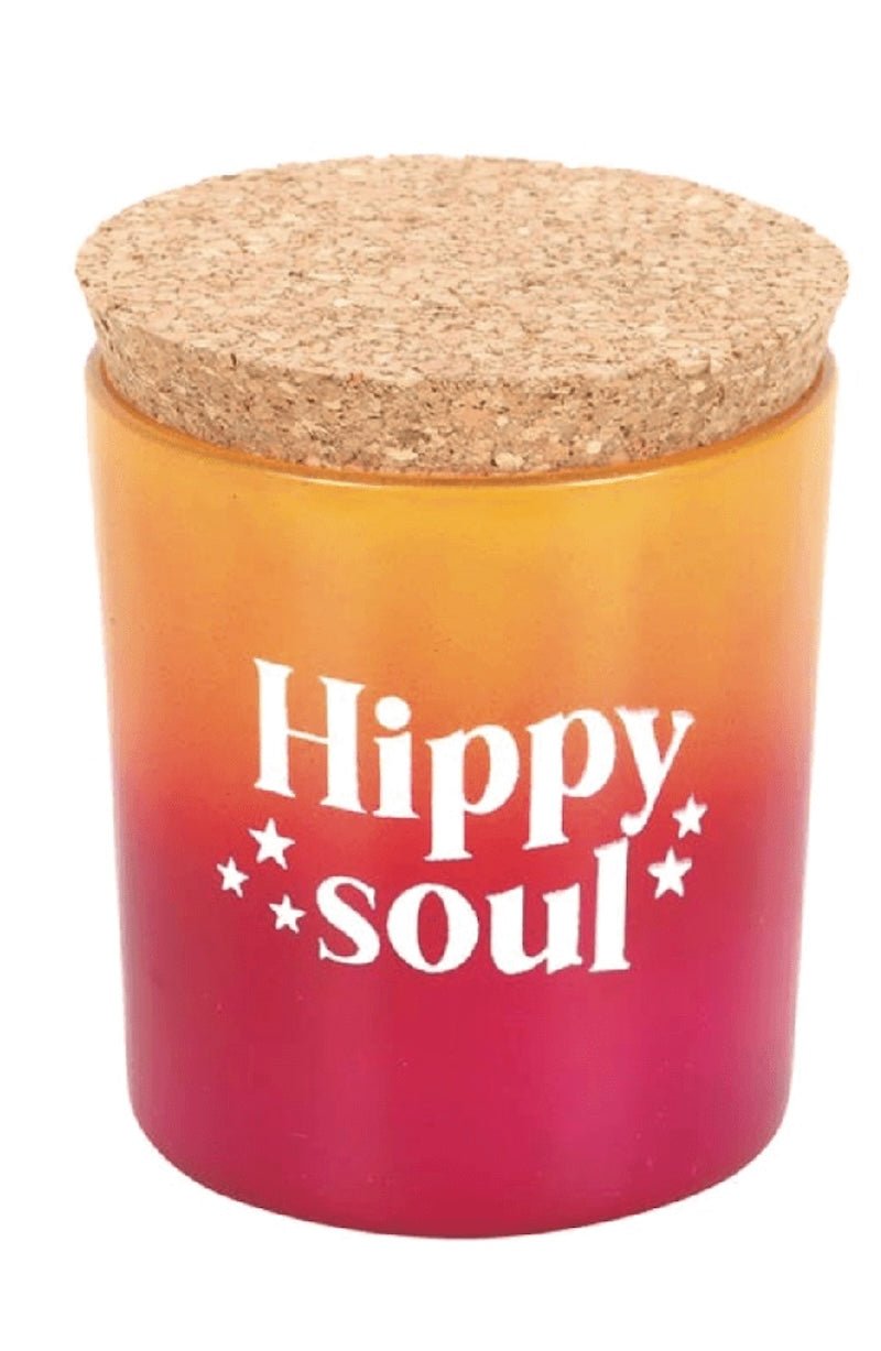 Hippy Soul Pomegranate & Fig Scented Candle | 20 Hour Burn | Foxy's - Foxy’s
