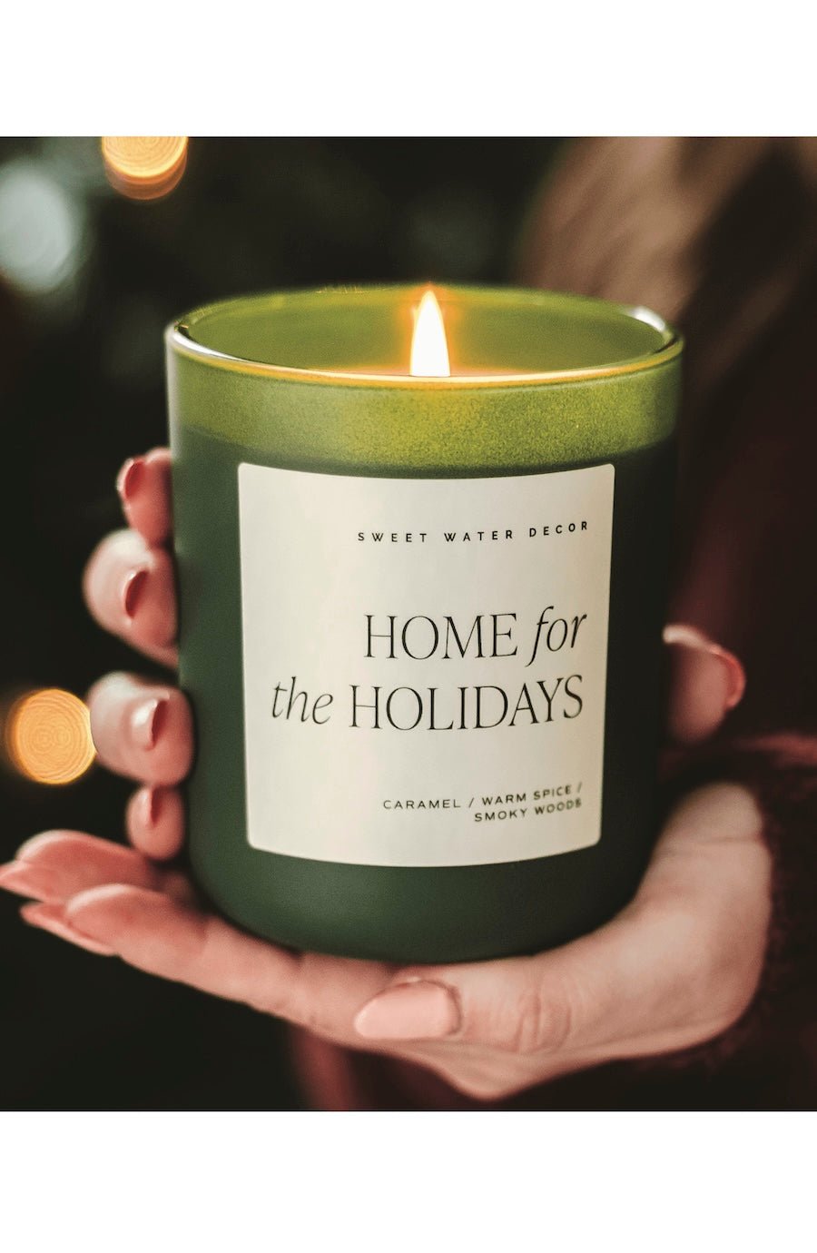 Home for the Holidays 15 oz Soy Candle, Matte Jar - Foxy’s