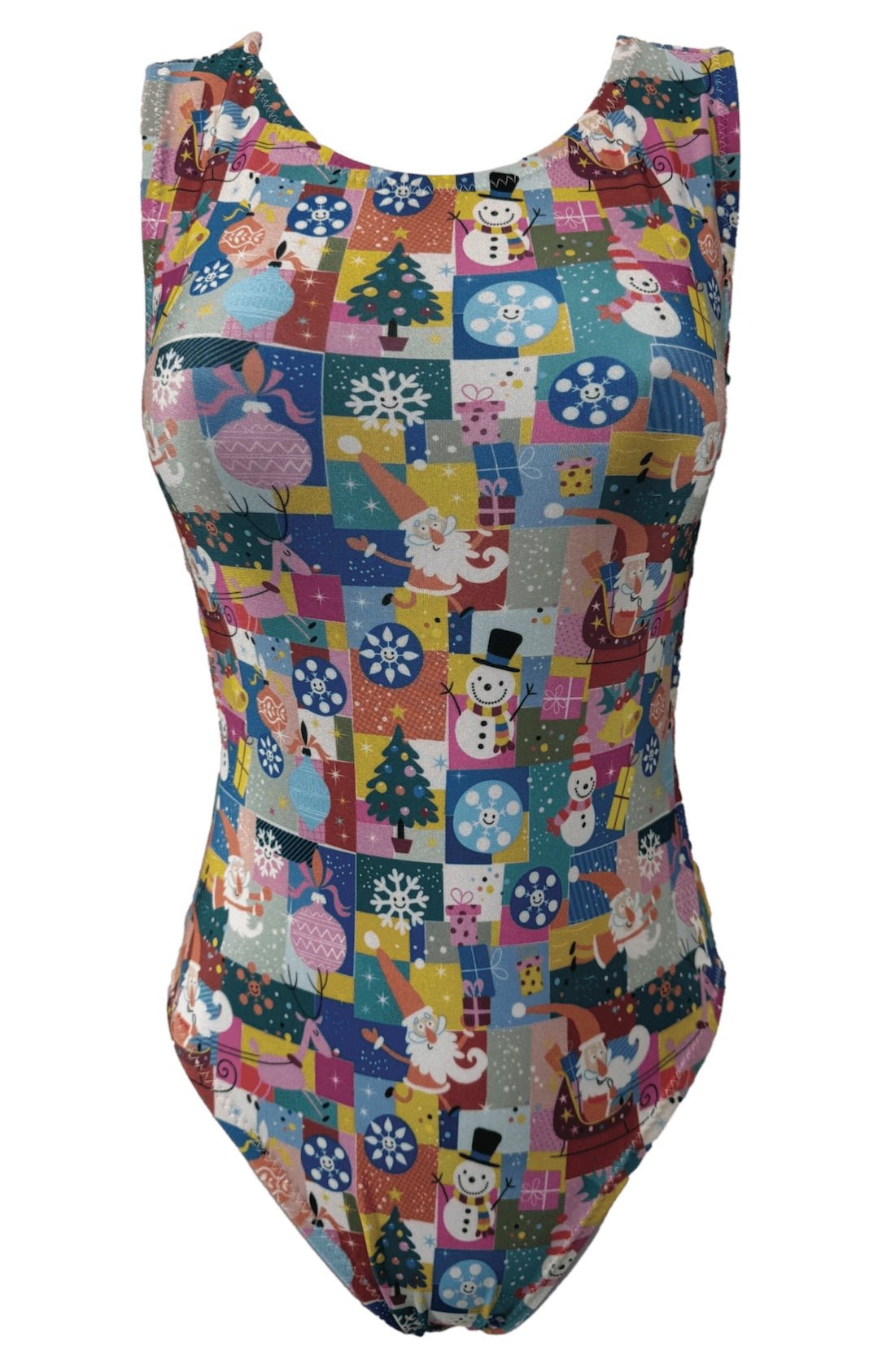 Jingle Blocks Christmas Leotard - Foxy’s