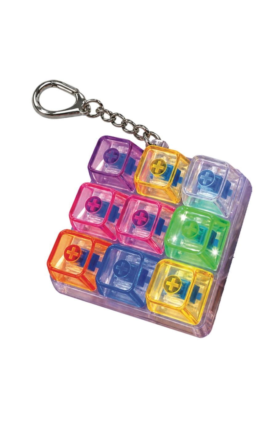 Light-Up Fidget LED Keypad Keychain Toy - Foxy’s