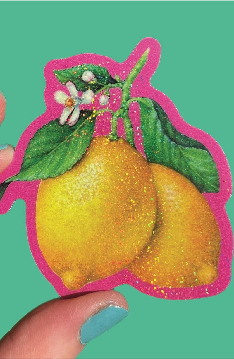 Lemons STICKER 3 Inch - Foxy’s