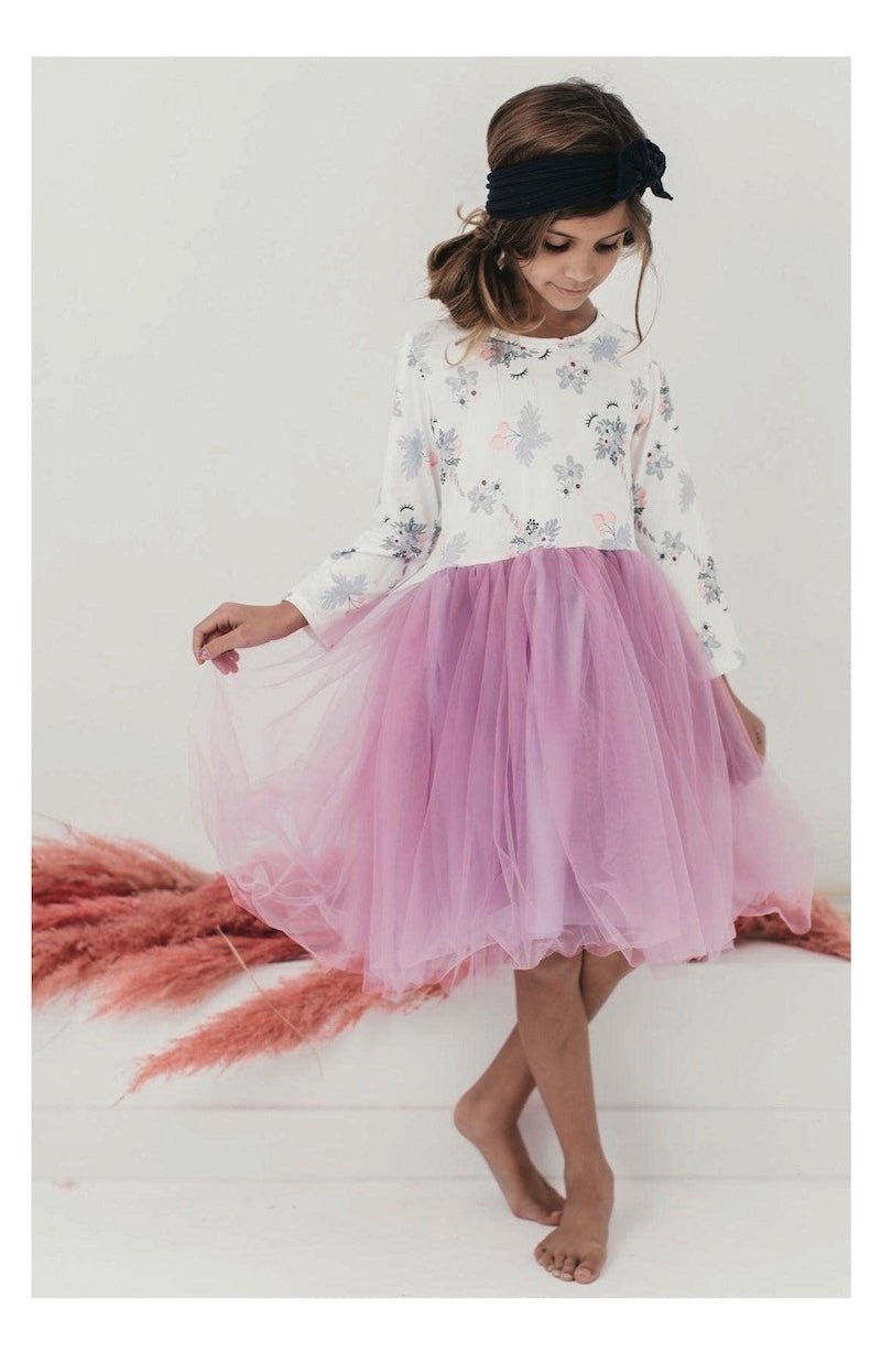 Lilac Unicorn Dream Tutu Dress - Foxy’s