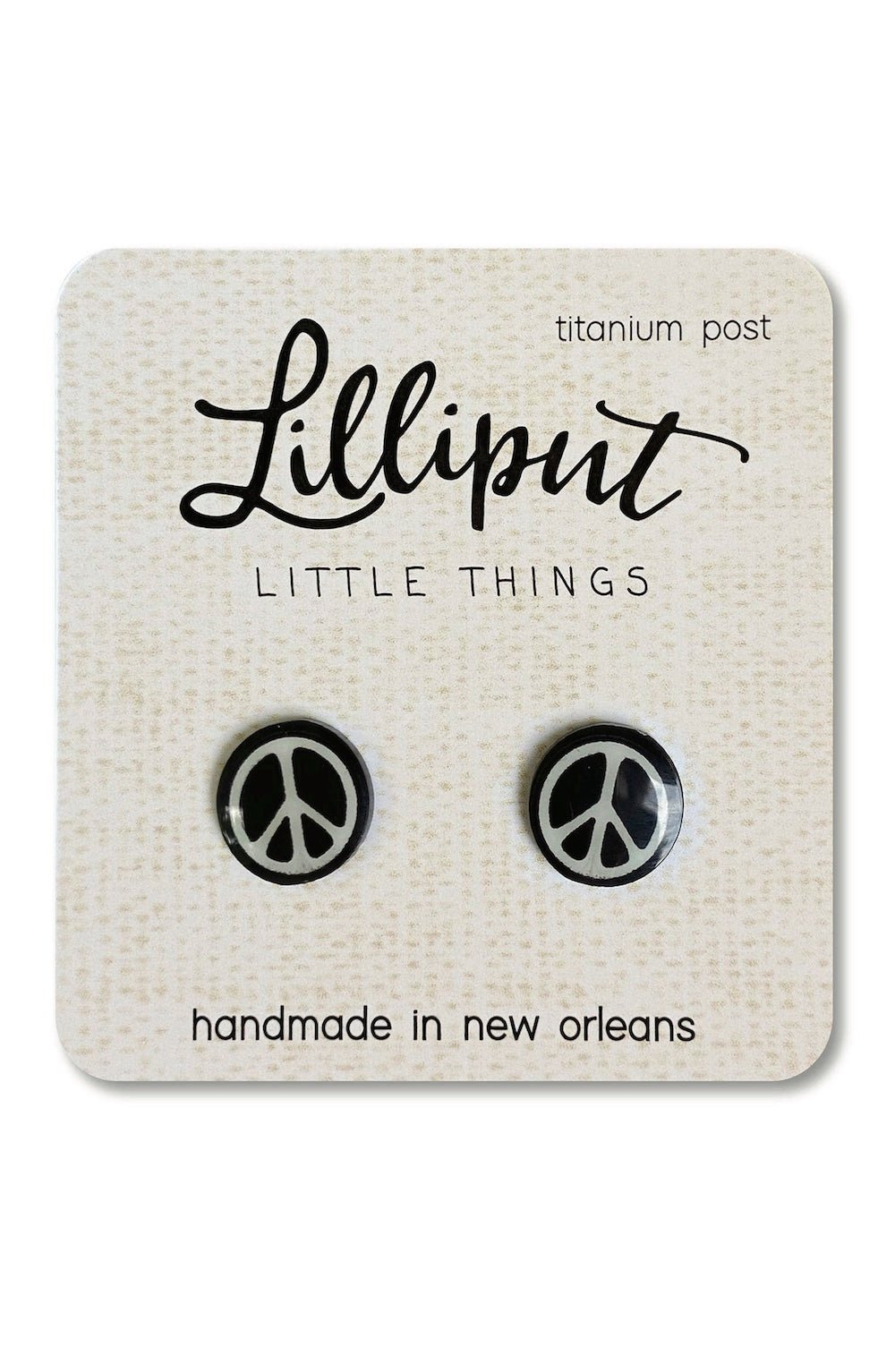 Peace Sign Earrings // Retro Earrings - Foxy’s