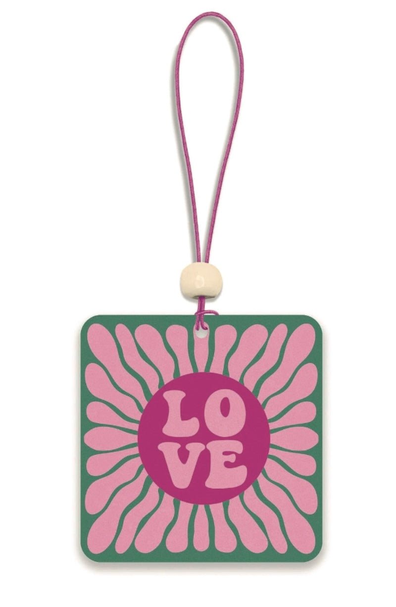 Blooming Love Car Air Freshener - Sweet Floral Scent, 2 - Pack - Studio Oh! - Foxy’s