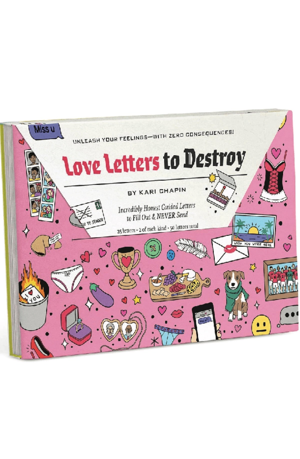 Love Letters to Destroy Journal - Foxy’s