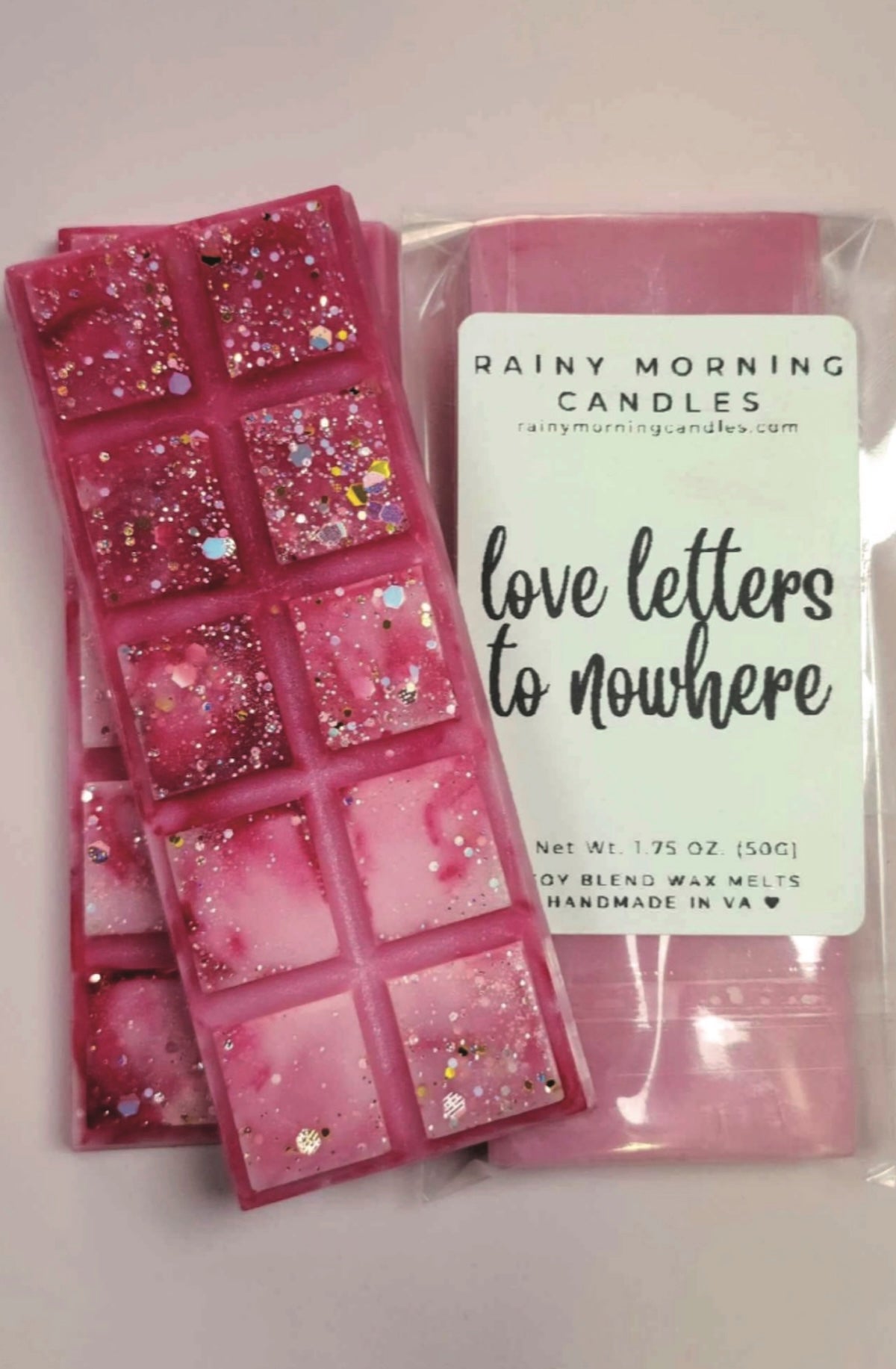 Love Letters to Nowhere | Pink Sugar | Wax Melts - Foxy’s