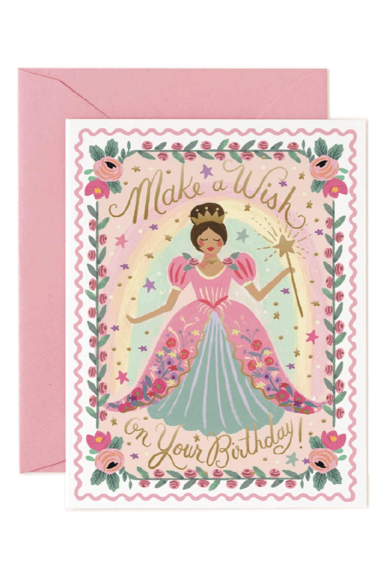 Princess Birthday Card - Foxy’s