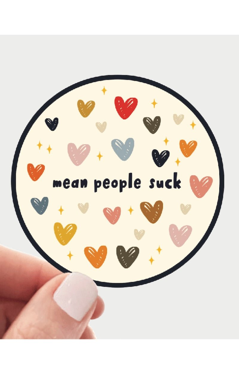 Mean People Suck Sticker - Foxy’s