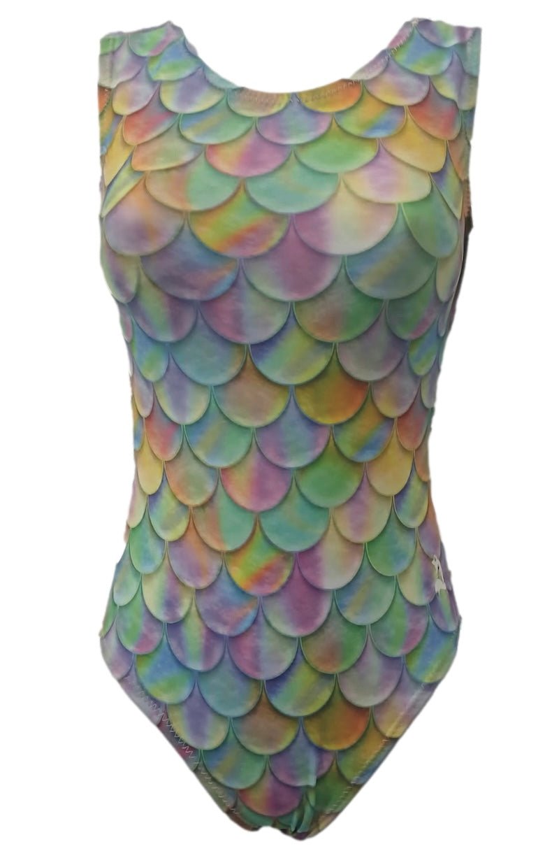 Sea of Dreams Mermaid Scale Leotard by Foxy's Leotards - Foxy’s
