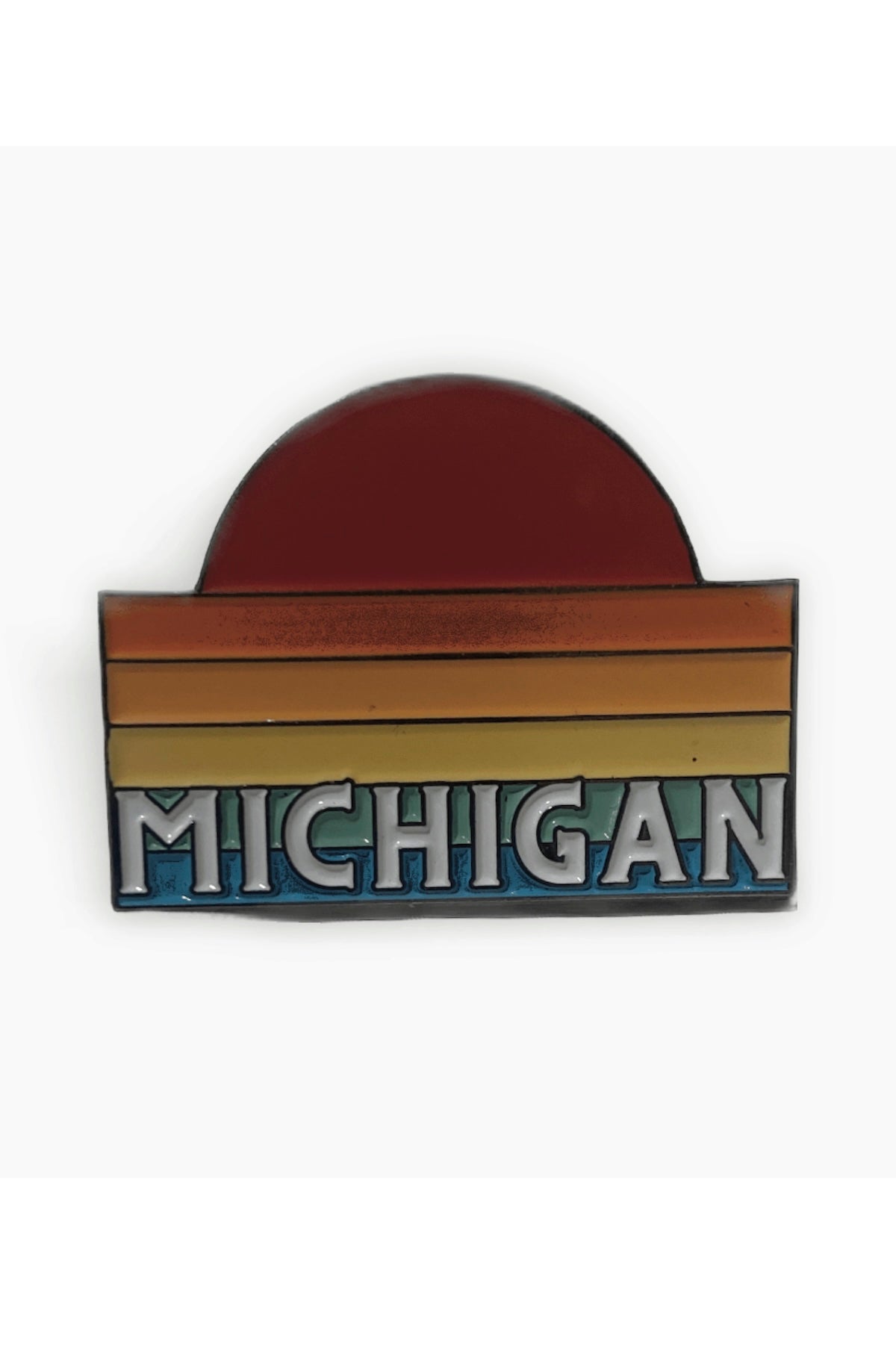 Pin: Michigan Retro Sunset - Foxy’s