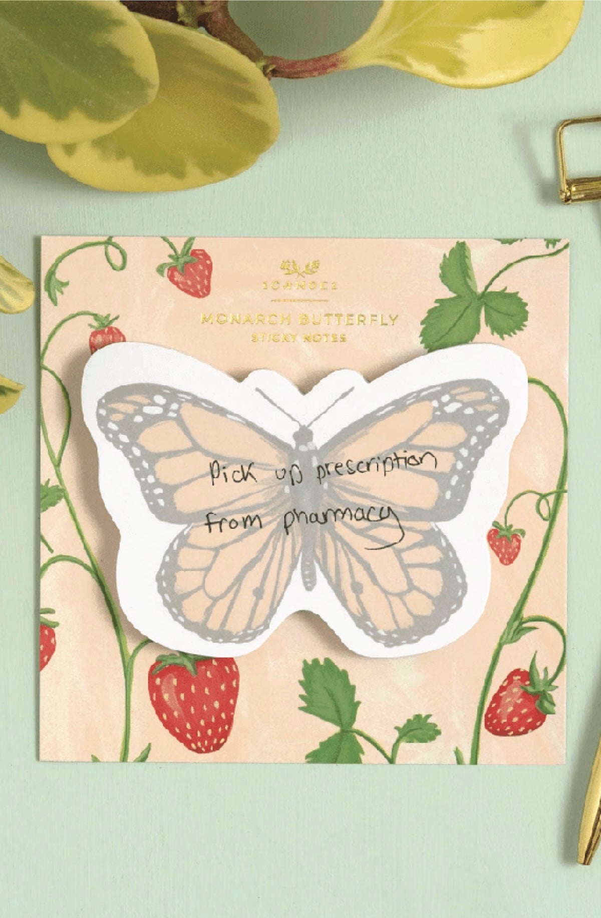 Monarch Butterfly Sticky Notes - Foxy’s