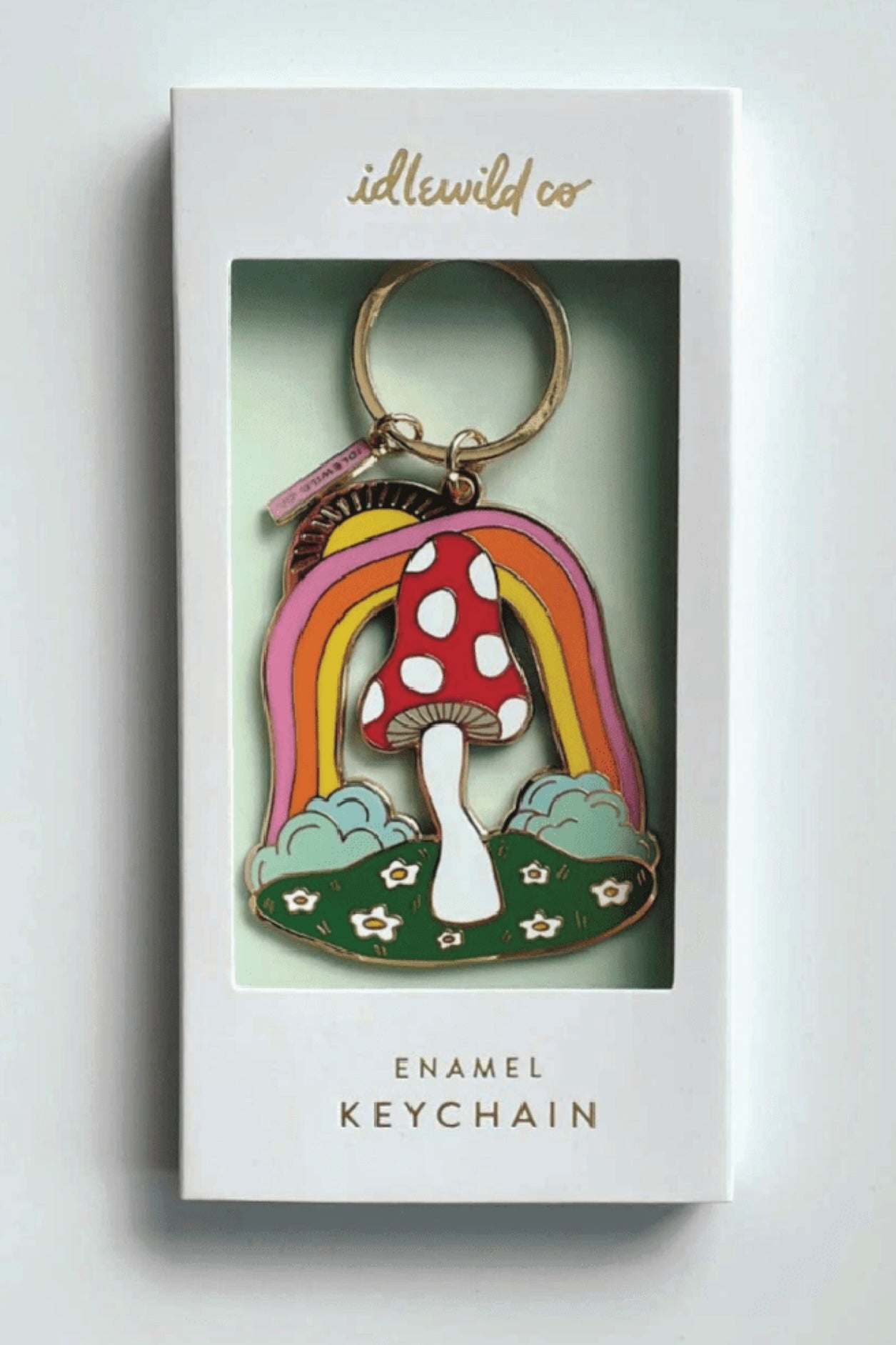 Enamel Keychain | Magic Mushroom - Foxy’s