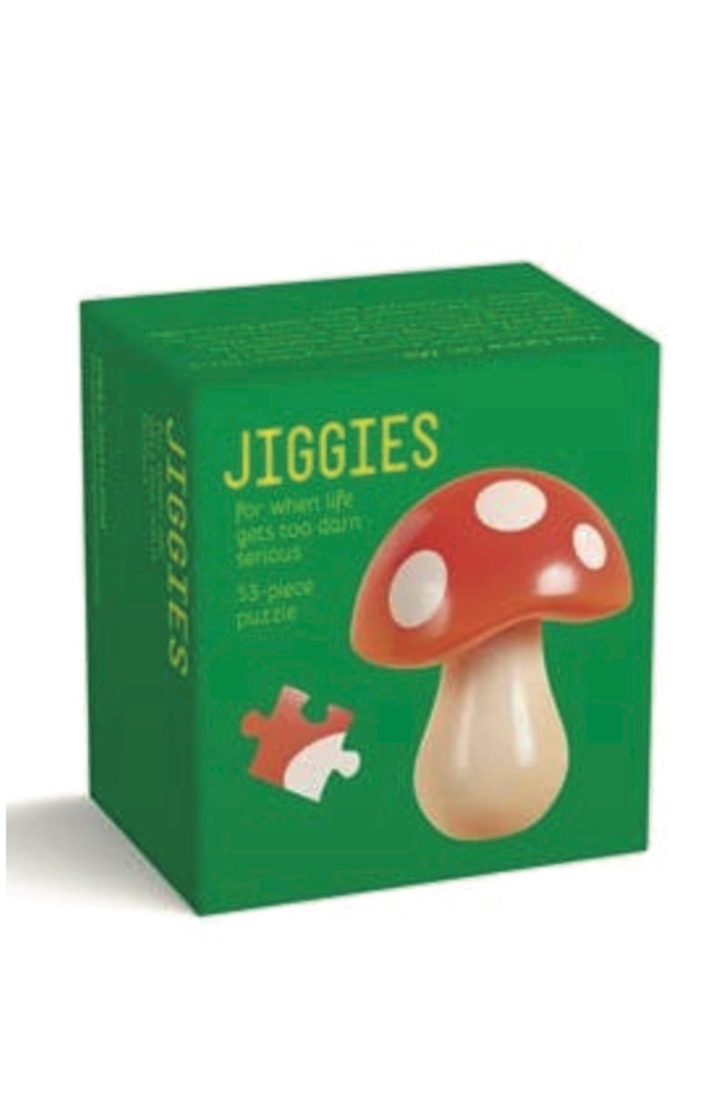 Mushroom Jiggie Puzzle - Fun, Challenging & Unique Gift for All Ages! - Foxy’s