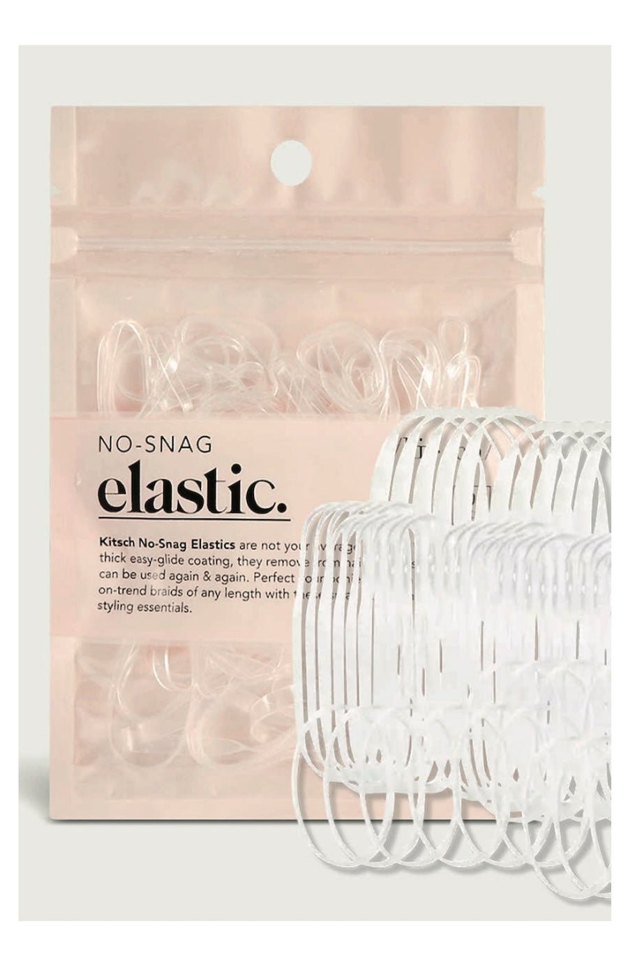 No - Snag Elastic Clear - Foxy’s