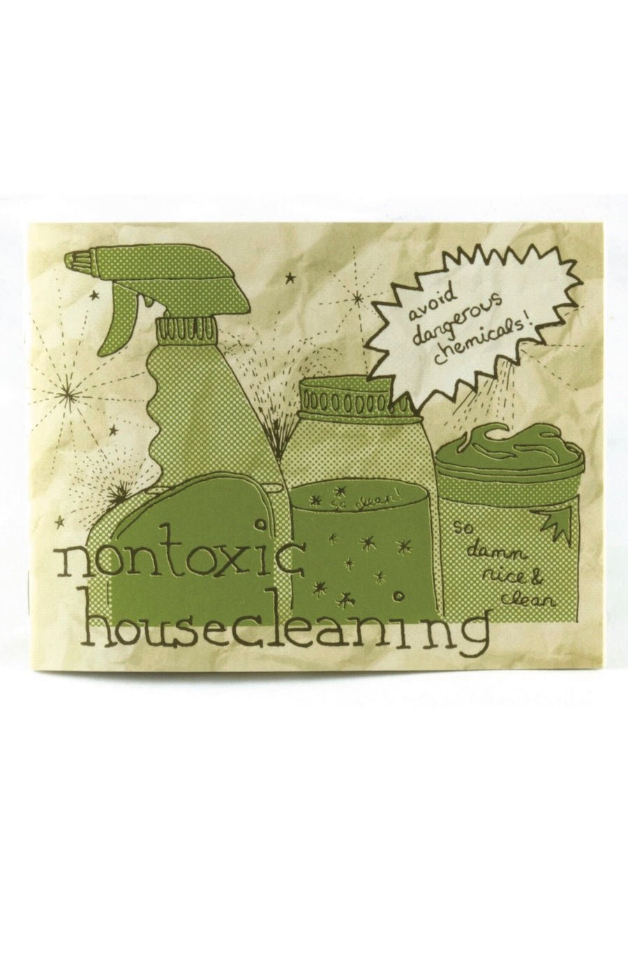 Nontoxic Housecleaning (Zine) - Foxy’s