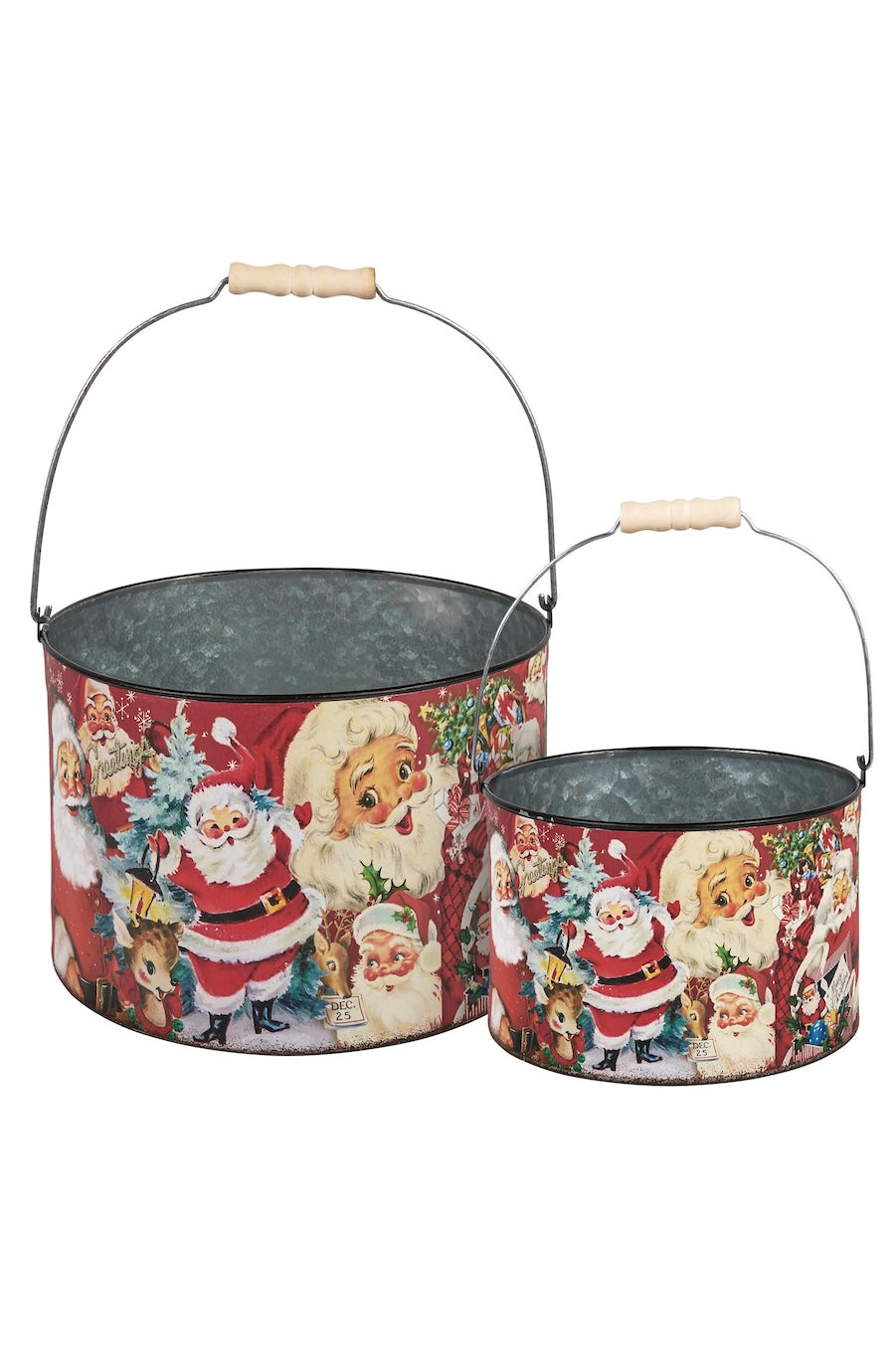 Retro Santa Bucket Set - Foxy’s