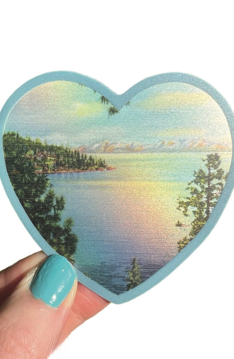Lake Tahoe STICKER 3 Inch - Foxy’s