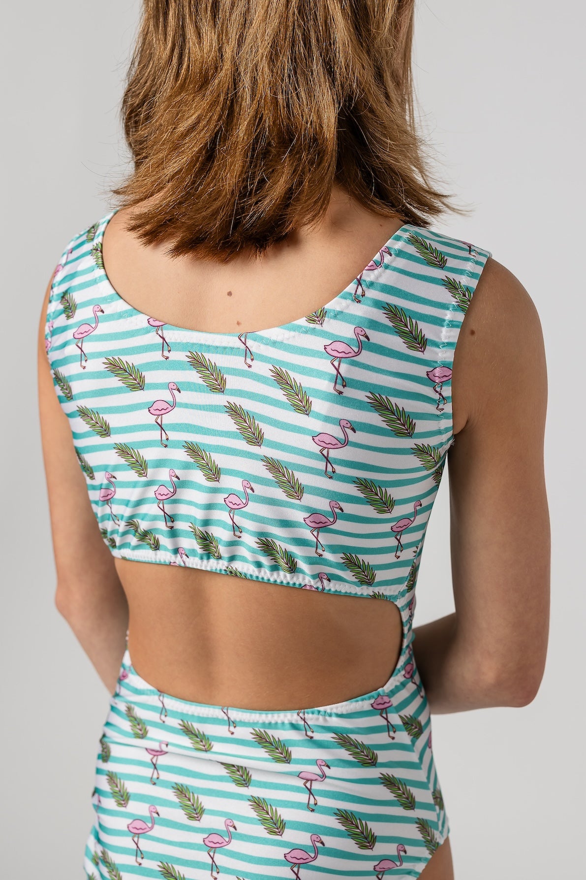 Pamama Beach Flamingo Gymnastics Leotard