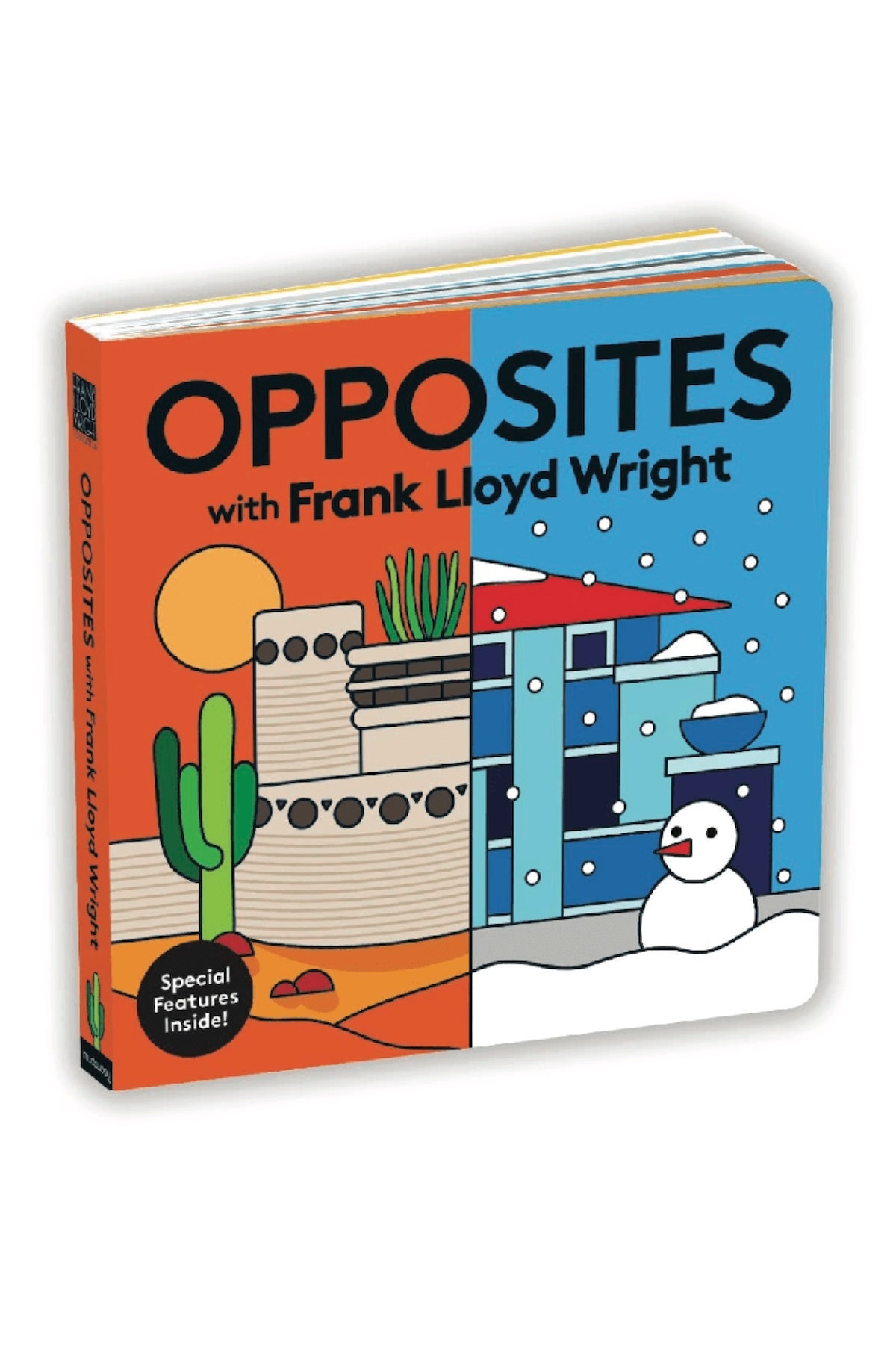 Opposites With Frank Lloyd Wright Board Book - Foxy’s