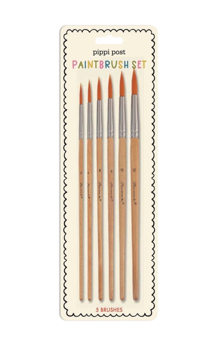 Premium Paintbrush Set by Pippi Post - Foxy’s