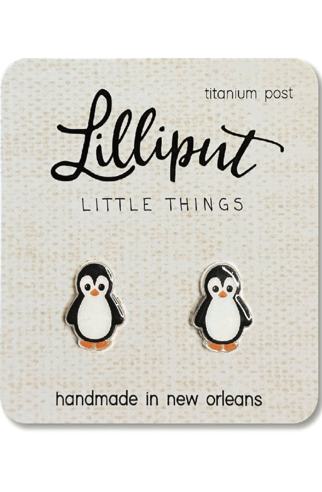 Penguin Earrings // Cute Animal Earrings - Foxy’s