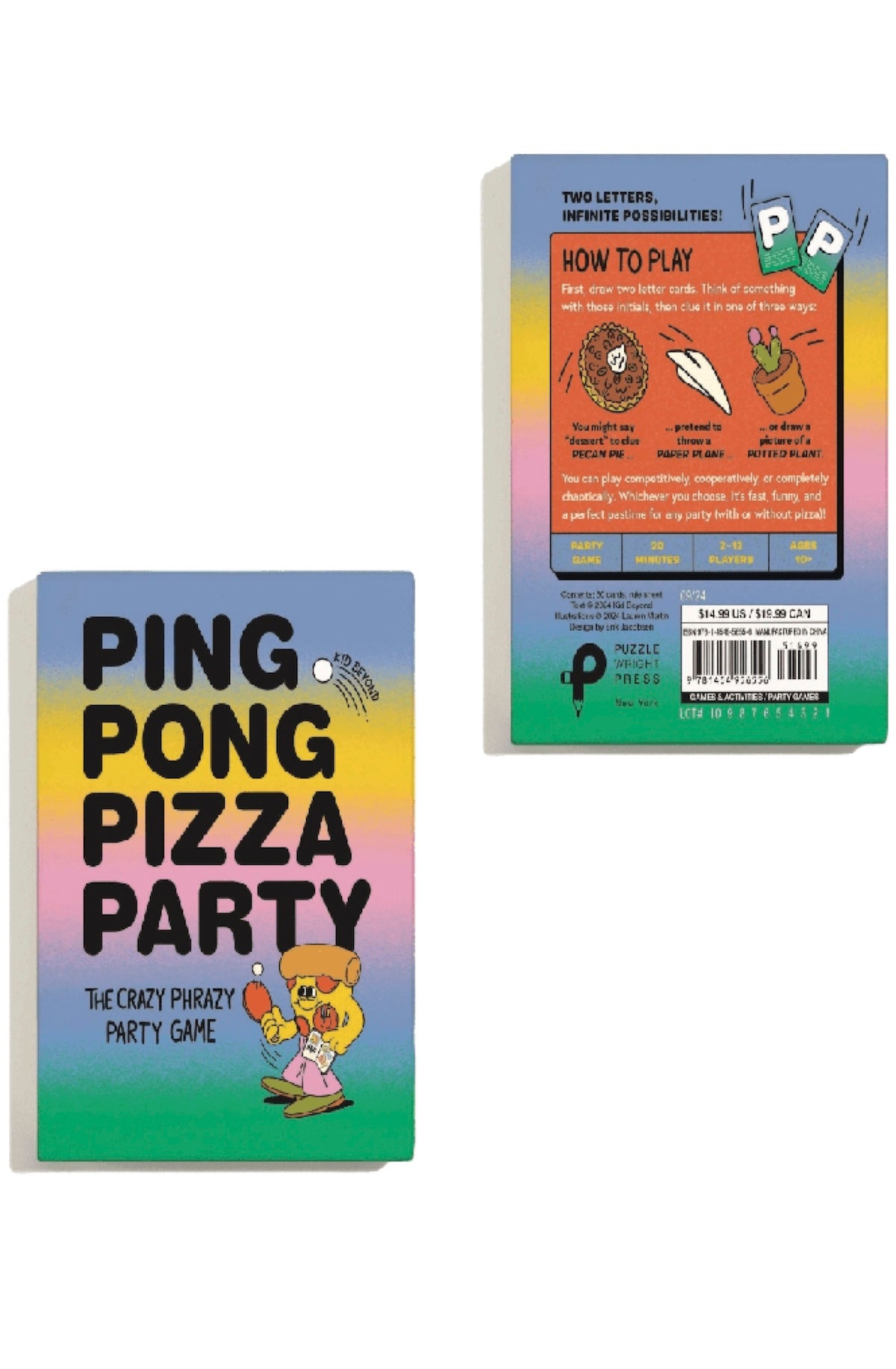 Ping Pong Pizza Party: The Crazy Phrazy Party Game - Foxy’s