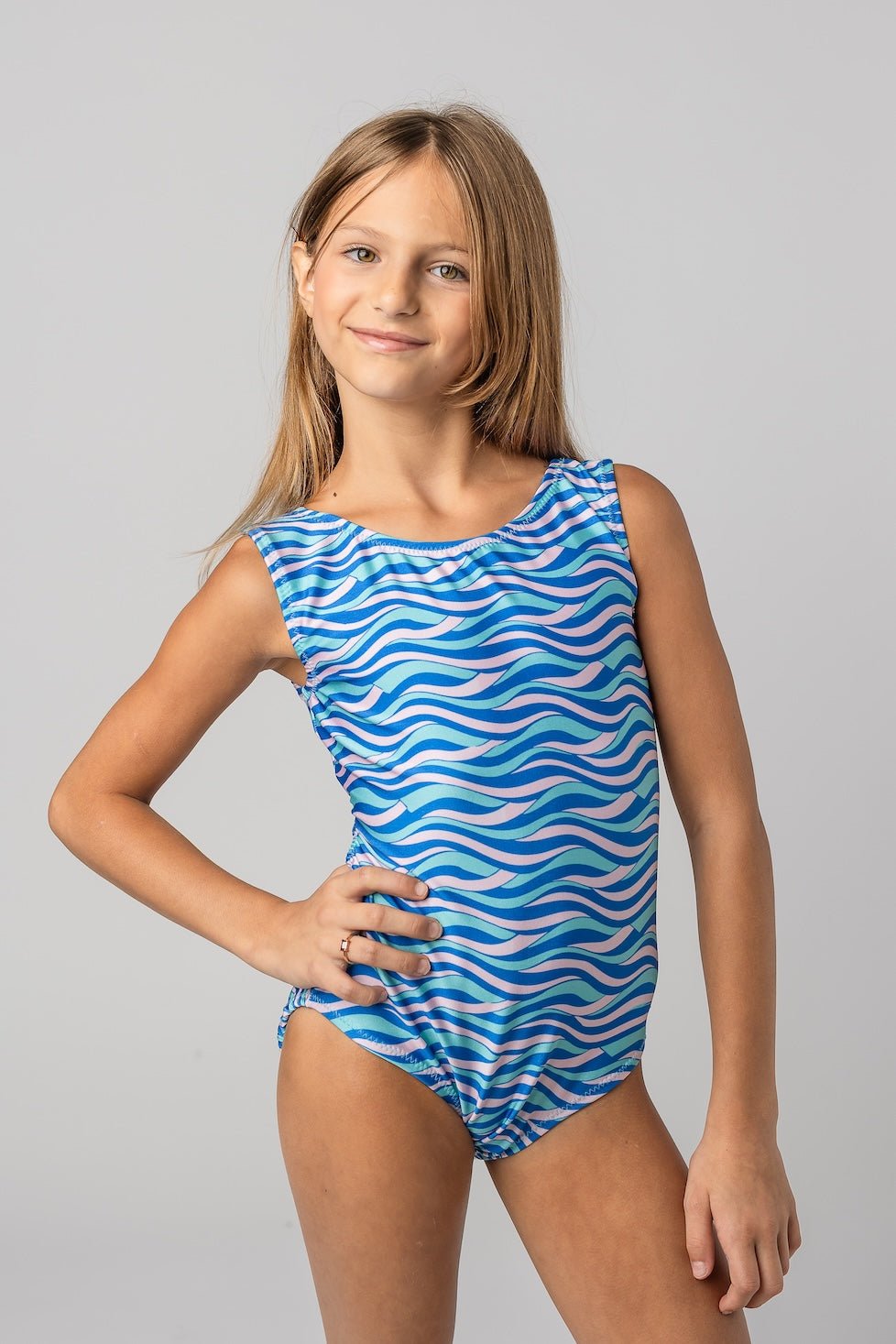 Ride the Wave Gymnastics Leotard for Girls - Foxy’s