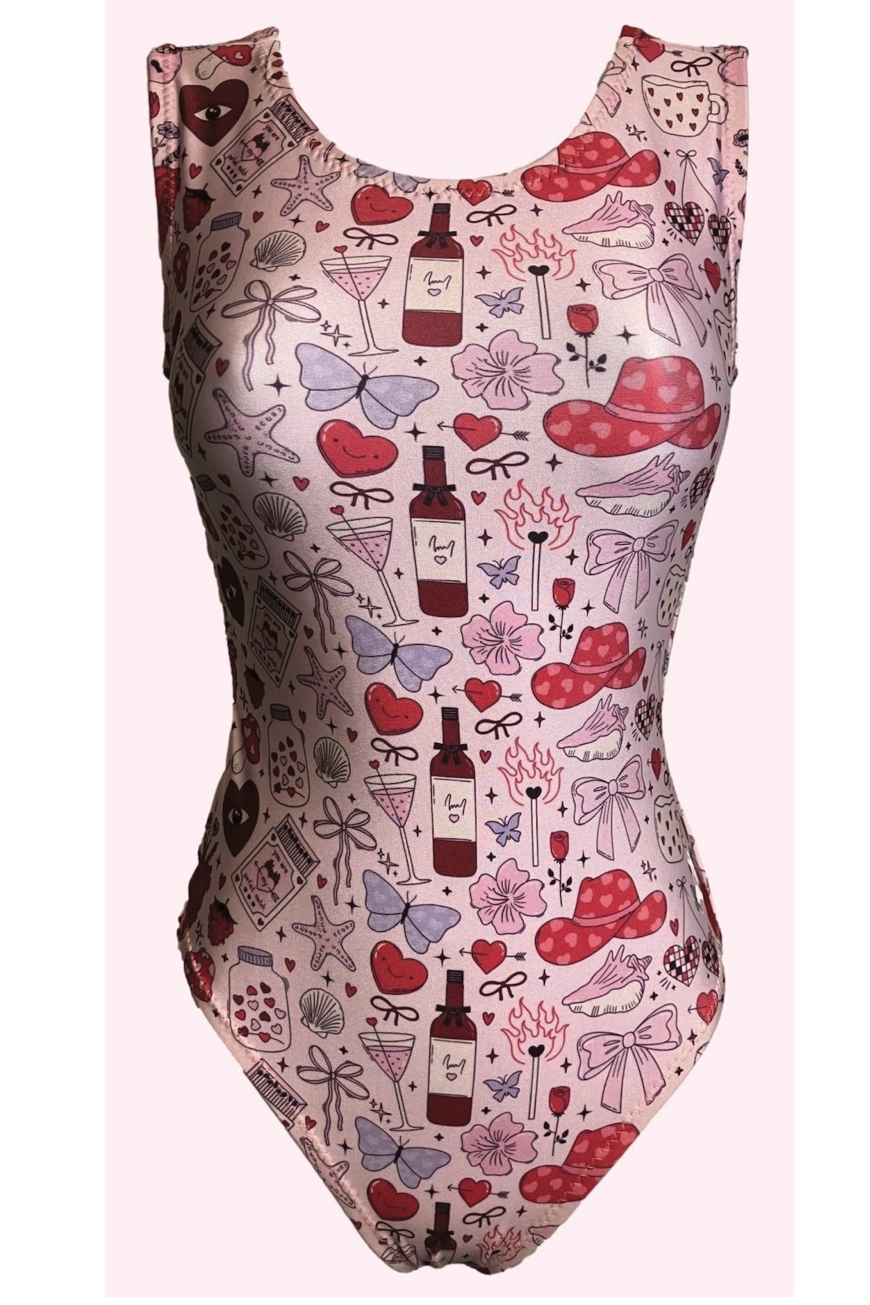 Match My Love Leotard - Foxy's Valentine's Gymnastics Leo - Made in USA - Foxy’s