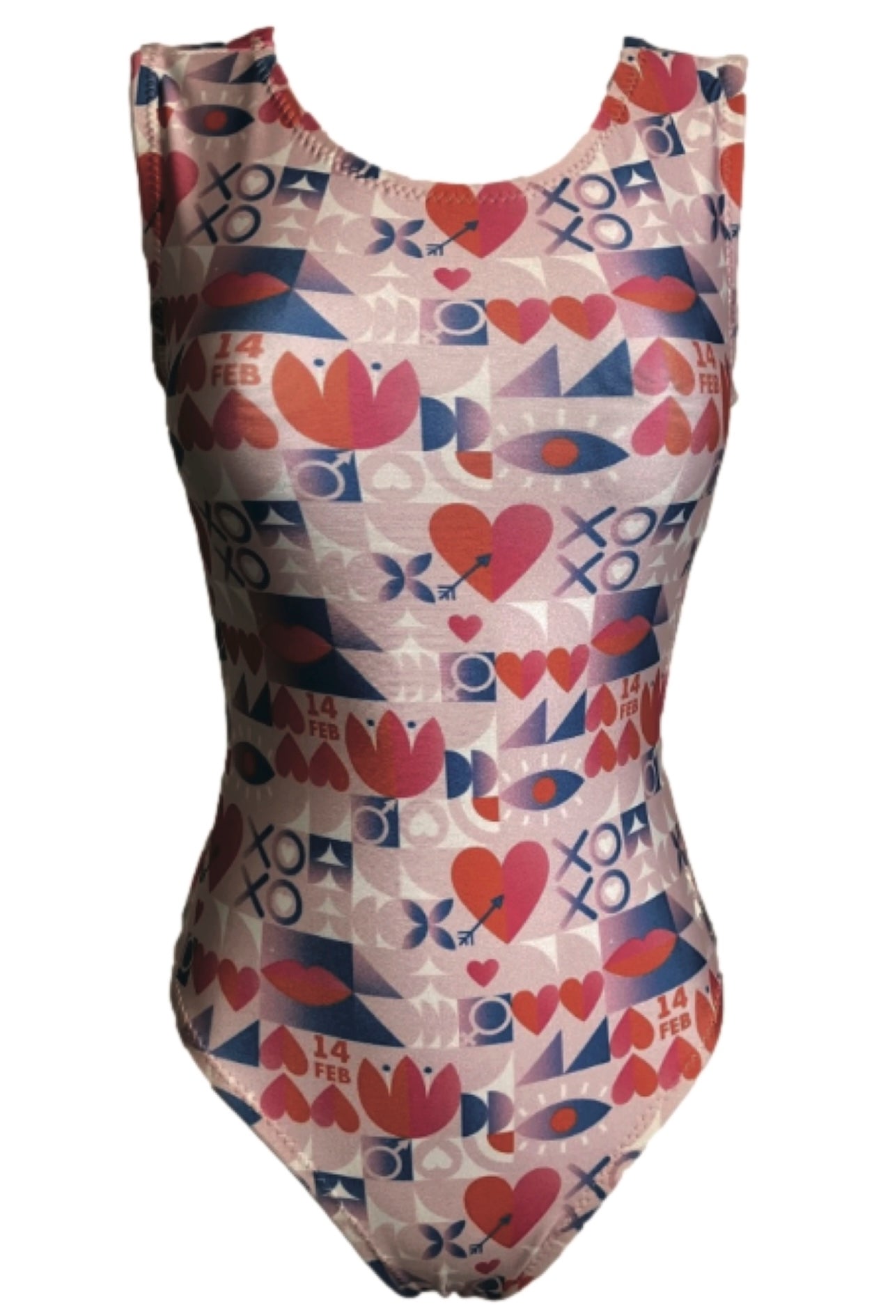 Love Day Gymnastics Leotard - ❤️ Foxy's Leos - Made in USA - Foxy’s