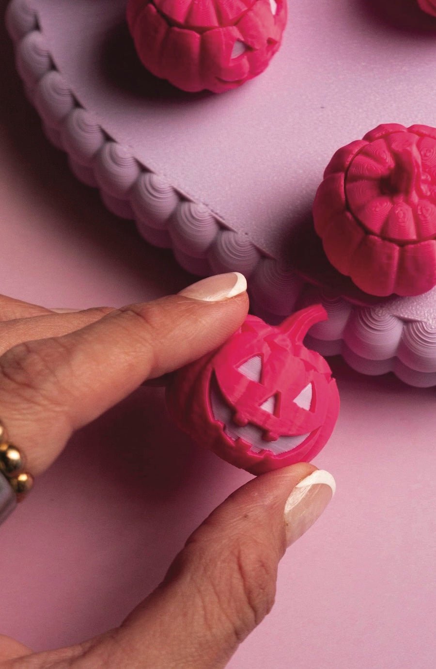 Pumpkin Clicker | Pink Clicker Fidget Toy - Foxyâs
