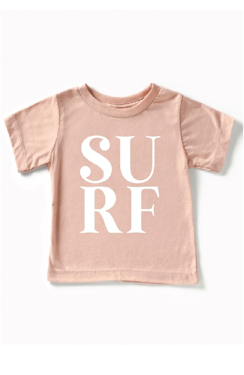 Girls' Pink Surf Shirt - UV Protection - Foxy's Leotards - Foxy’s