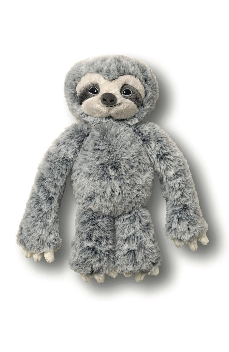 grey plush sloth stuffed animal