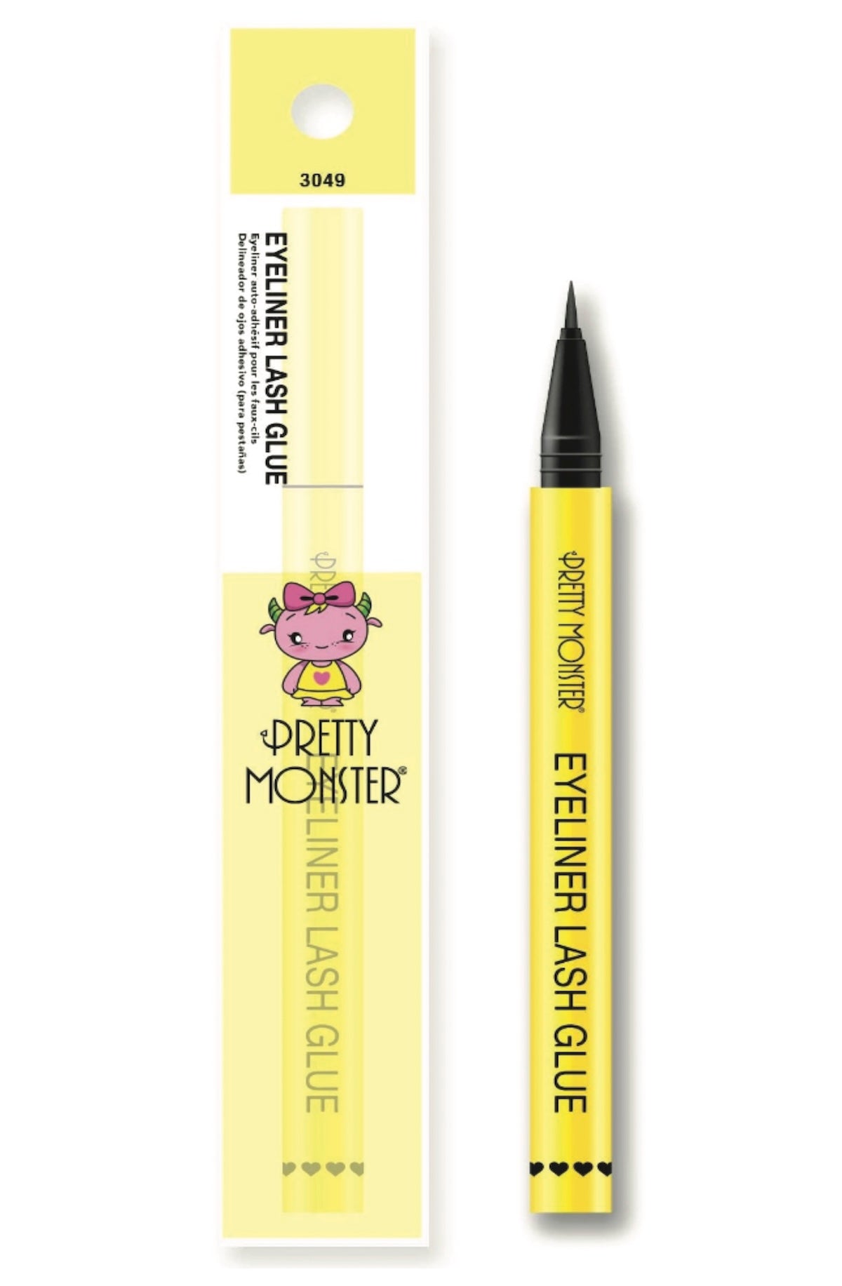 Pretty Monster Eyeliner Lash Glue - Black - Foxy’s