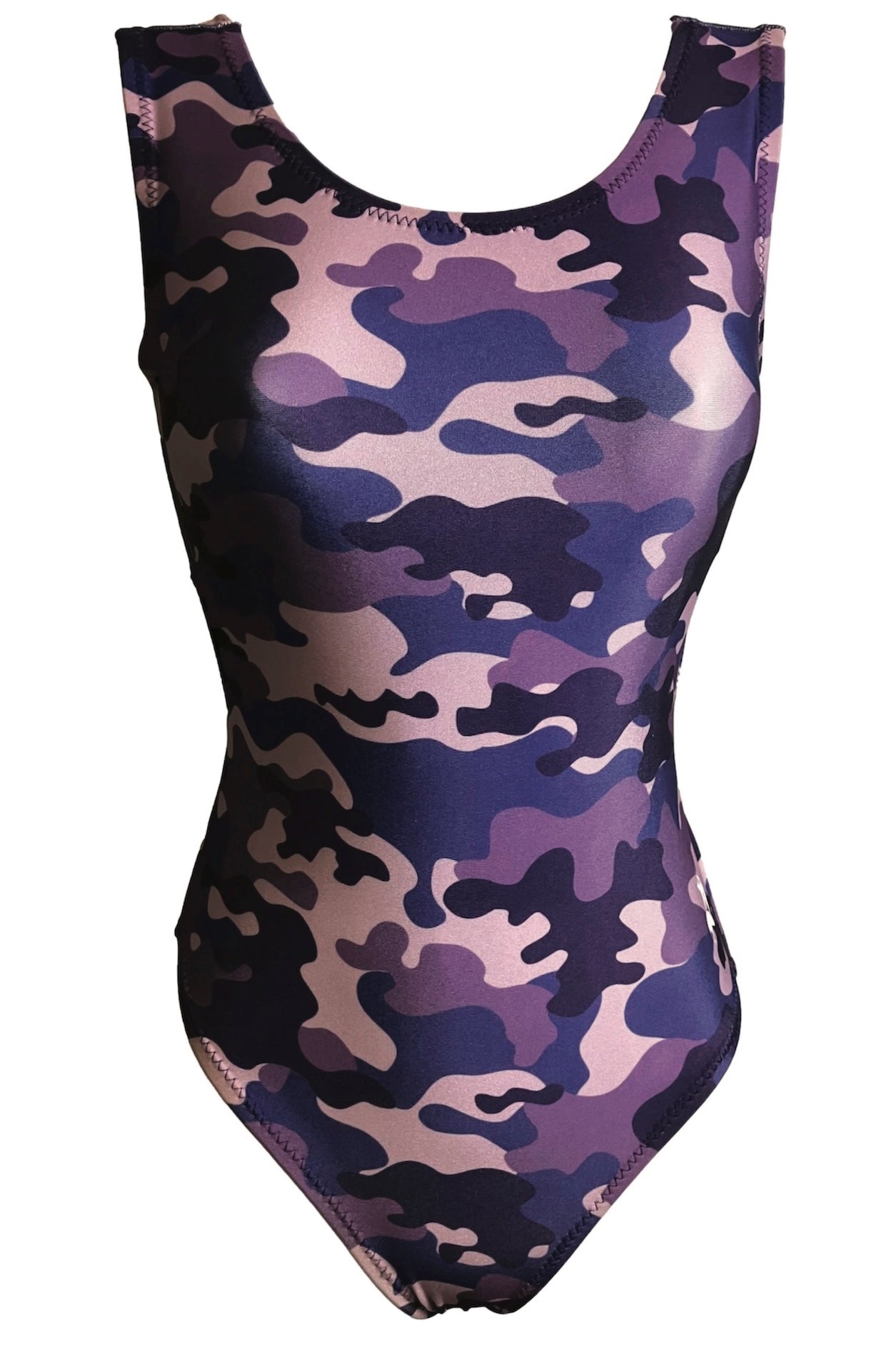 Purple Camo Leotard for Gymnastics & Dance | Foxy's Leotards - Made in USA - Foxy’s
