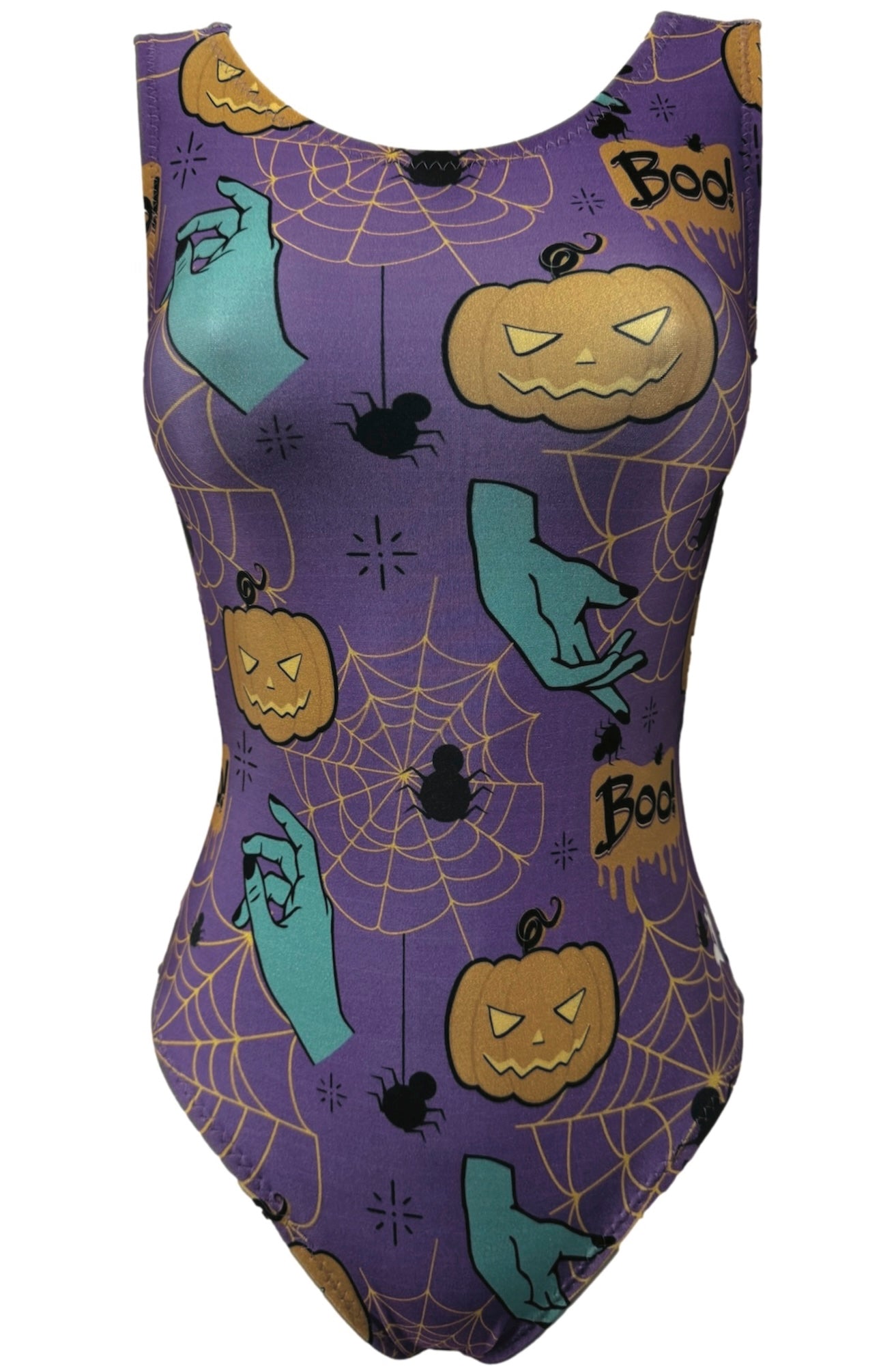 Purple Halloween Vibes Leotard - Foxy’s