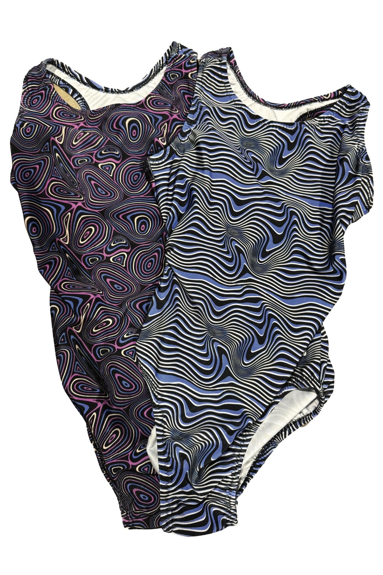 Funky Swirls VICE VERSA Leotards - Mix & Match Styles! | Choose Your Style - Foxy’s