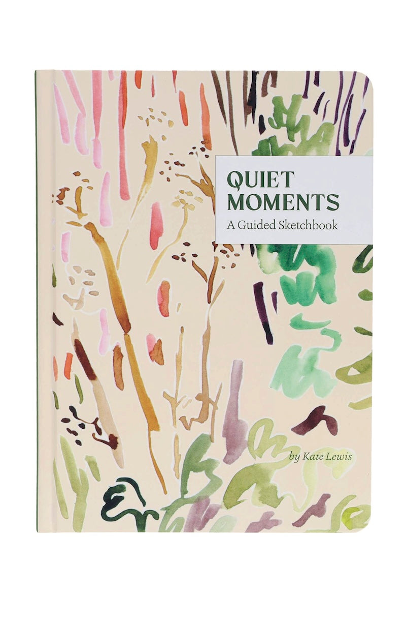 Quiet moments Inspirational book a guided sketchbook
