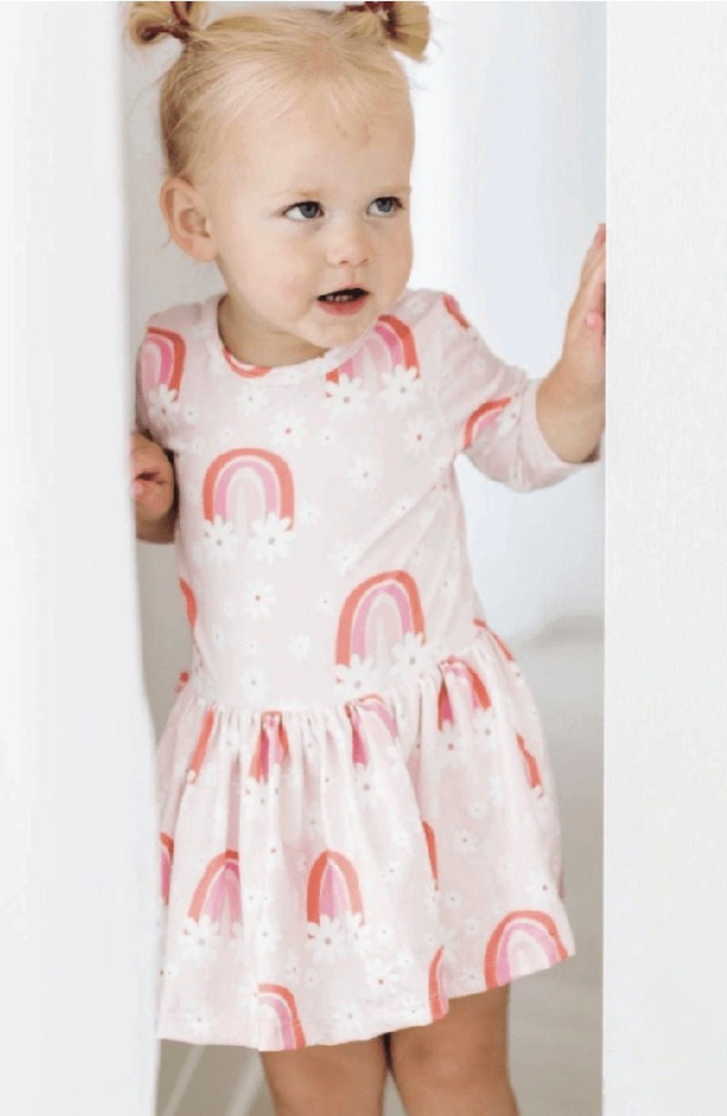 Fun & Flowers Baby Bodysuit - 12 Month Size - Twirl into Joy! 🌸 - Foxy’s