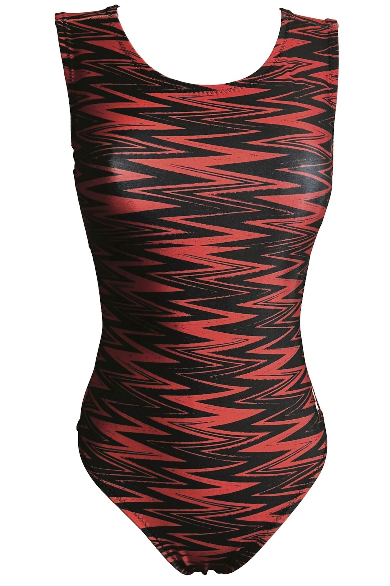Red Lightning Leotard by Foxy's - Gymnastics & Dance Comfort - Foxy’s