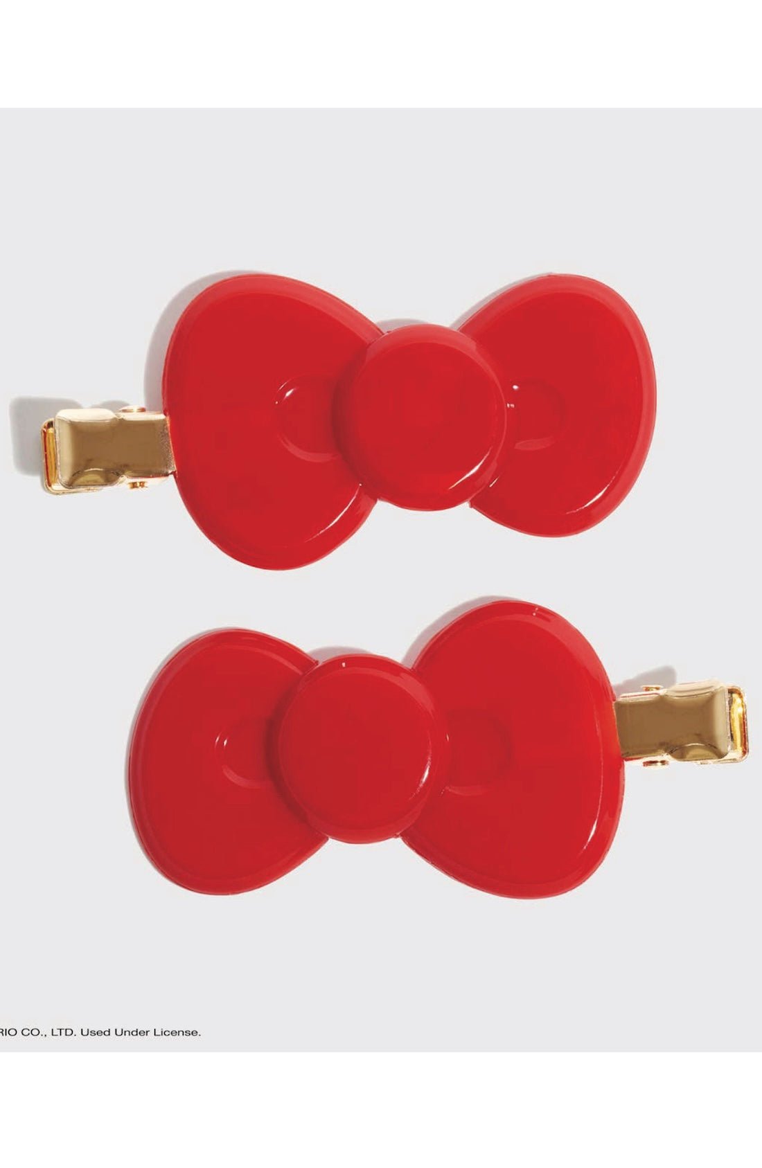 Hello Kitty x Kitsch Creaseless Hair Clips - Red Bows for Girls - Foxy’s