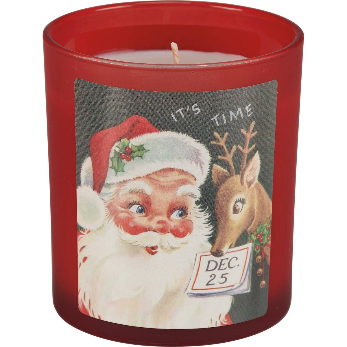 Santa's Reindeer Candles | Receive 1 Retro Designed Christmas Candle - Foxy’s