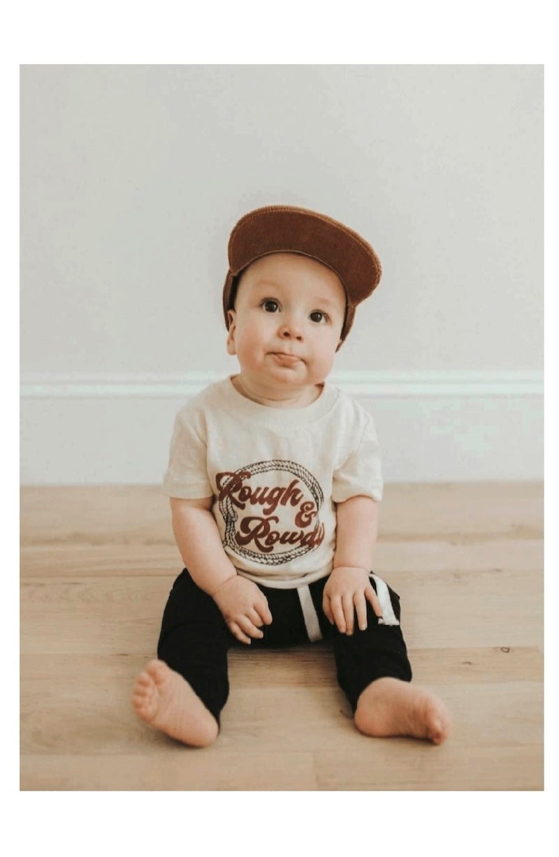 Boys Rough and Rowdy Western Tee (Size 5T) - Foxy’s